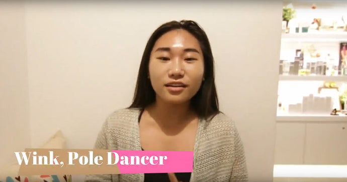 Wink is happier after getting her SHR hair removal treatment [video]