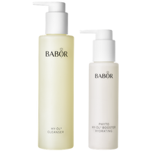 将图片加载到图库查看器，BABOR HY-ÖL Cleanser &amp; Phyto HY-ÖL Booster Hydrating Set