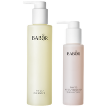 Load image into Gallery viewer, BABOR HY-ÖL Cleanser &amp; Phyto HY-ÖL Booster Balancing Set