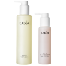 将图片加载到图库查看器，BABOR HY-ÖL Cleanser &amp; Phyto HY-ÖL Booster Balancing Set