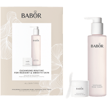 Load image into Gallery viewer, BABOR Hyaluronic Cleansing Balm &amp; Rose Toner Set at MEROSKIN