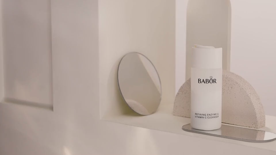 How to use BABOR Refining Enzyme & Vitamin C Cleanser 